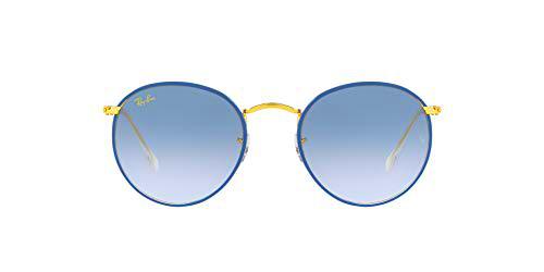 Ray-Ban 0RB3447JM Gafas, Light Blue ON Legend Gold