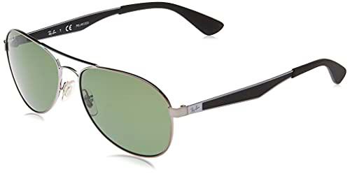 Ray-Ban 0rb3549 004/9a 61 Gafas de Sol, Gunmetal, Hombre