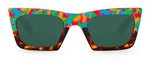 Mr. Boho Tomigaya Confetti,Gafas de sol para hombre y mujer, 49 mm