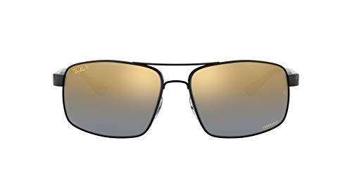 Ray-Ban 0RB3604CH Gafas de sol, Black, 62 para Hombre