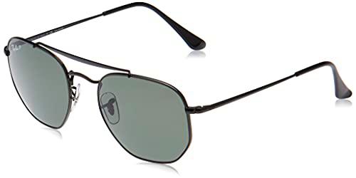 Ray-Ban 0Rb3648, Gafas de Sol Unisex Adulto, Negro (Green Classic), 54