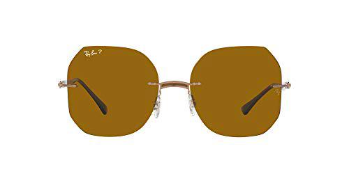 Ray-Ban 0RB8067 Gafas, Brown ON Light Brown, 57 Unisex Adulto