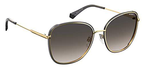 Polaroid PLD 6117/g/s Sunglasses, RHL/LB Gold Black, 61 Womens