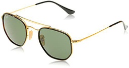 Ray-Ban 0RB3648M - Gafas de Sol Unisex, Gold, 52