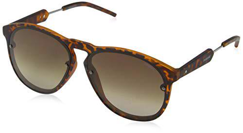 Polaroid PLD 6021/S 94 SKF Gafas de Sol, Gris (Havana Ruthe/Brown Polar DS)