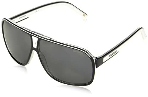 Carrera Grand Prix 2 Gafas, Nero Bianco, 64 para Hombre