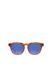 HAWKERS Woody Caramel Blue Gafas de Sol, Talla única Unisex Adulto