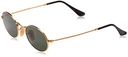 Ray-Ban 0rb3547n 001 54 Gafas de Sol, Gold, 53 Unisex