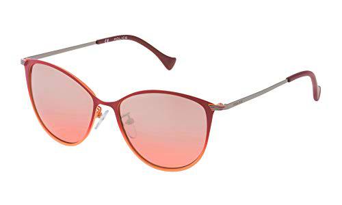 Police SPL190548NTX Gafas de Sol, Naranja, 54 para Hombre