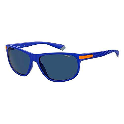 Polaroid PLD 2099/s Sunglasses, RTC/C3 Blue Orange, 58 Mens