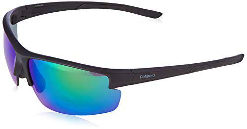 Polaroid PLD 7027/s Sunglasses, Negro (3OL/5Z MT BLK GRN)