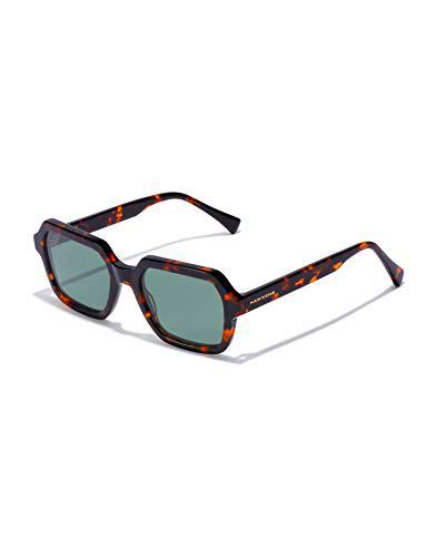 HAWKERS · Gafas de sol MINIMAL para hombre y mujer · CAREY · GREEN BOTTLE