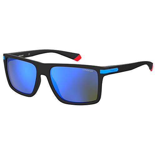 Polaroid PLD 2098/s Sunglasses, D51/5X Black Blue, 56 Mens