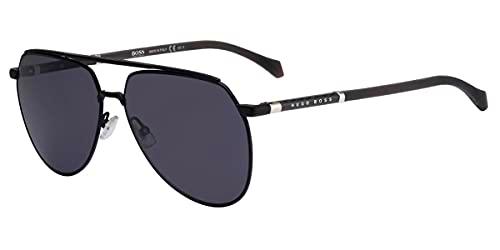 BOSS 1130/S Gafas de Sol, Matte Black, 61 para Hombre