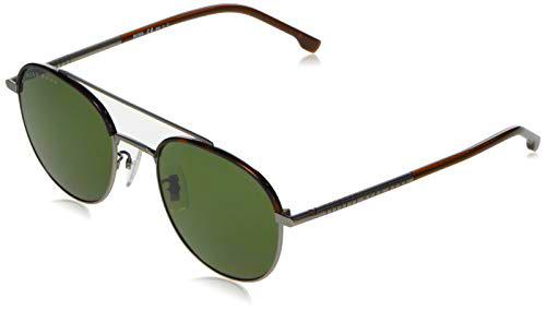 BOSS 1069/F/S, Gafas de Sol Hombre, rutenio Opaco, 55