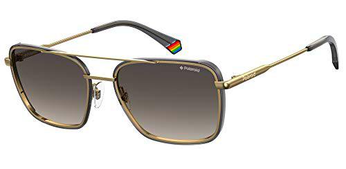 Polaroid PLD 6115/s Sunglasses, Negro (RHL/LB Gold Black)