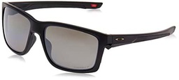 Oakley Mainlink Gafas de sol para hombre, polarizadas, Negro, 57