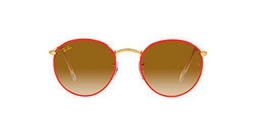 Ray-Ban 0RB3447JM Gafas, Red ON Legend Gold, 50 Unisex Adulto