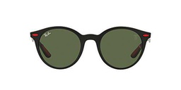 Ray-Ban 0RB4296M Gafas, Matte Black, 50 Unisex Adulto