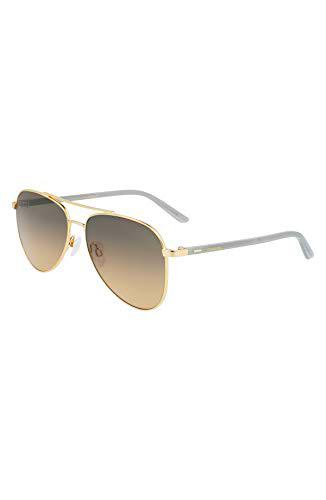 Calvin Klein CK21306S-717 Gafas de Sol, Shiny Gold