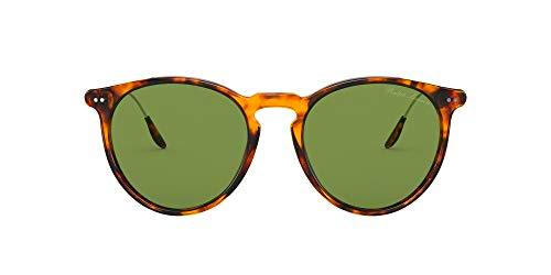 Ralph Lauren 0RL8181P Gafas, Amber Havana/Green, 53/19/145 Eyewear