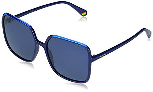 Polaroid PLD 6128/s Sunglasses, PJP/C3 Blue, 59 Womens