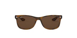 Ray-ban Junior RJ9052S Gafas de Sol, Rectangulares Unisex Niños, Marrón, 49