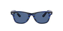 Ray-Ban 0RJ9066S Gafas, Striped BLU, 47 Unisex