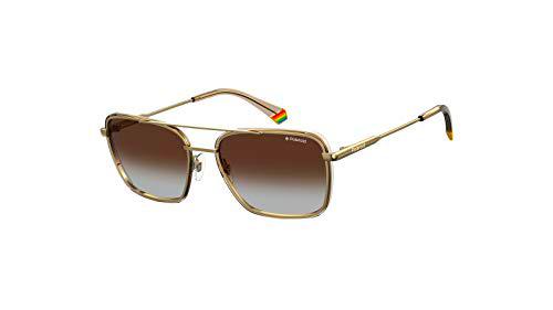 Polaroid PLD 6115/s Sunglasses, Dorado (84E/LA Gold Beige)