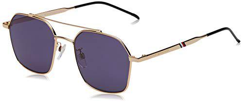 Tommy Hilfiger TH 1676/G/S Gafas de Sol, Oro, 54 para Hombre