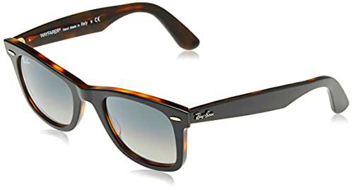 Ray-Ban 0RB2140 Gafas de Sol, Top Grey On Havana, 50 Unisex