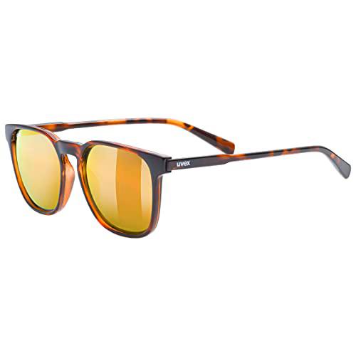 Uvex lgl 49 P Gafas de Sol, Adultos Unisex, Havanna/Gold, One Size