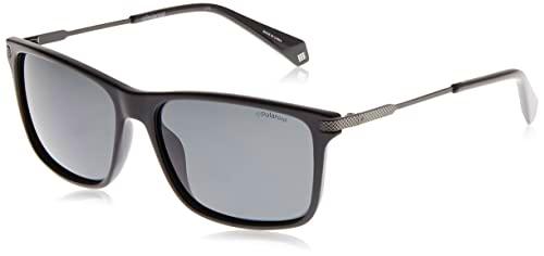 Polaroid PLD 2063/s Sunglasses, 003/M9 Matt Black, 58 Mens