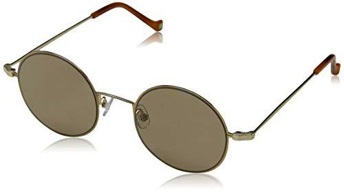 Hackett London Bespoke Gafas de Sol, Dorado (Gold/Brown)