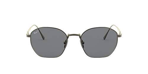 Persol 0PO5004ST Gafas, Ruthenium/Grey, 50 Unisex Adulto