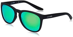 Arnette 0AN4227 01/1I 57 Gafas de Sol, Negro (Matte Black/Polardarkgreymirrorgreen)