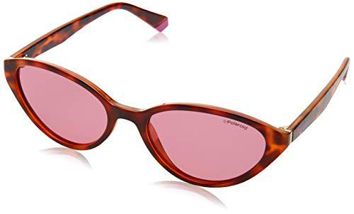 Polaroid PLD 6109/s Sunglasses, 0T4/0F Havana Pink, 53 Womens