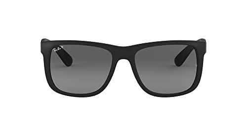 Ray-Ban Justin RB4165 - Gafas de sol Unisex, Negro (601/8G Black Gradient), 54 mm