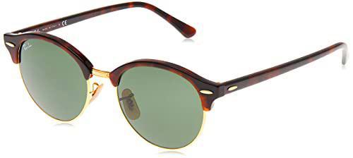 Ray-Ban Clubround Classic Gafas de Sol, Negro (Havana)