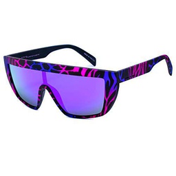 italia independent 0912-ZEF-017 Gafas de Sol, Morado, 122 Unisex