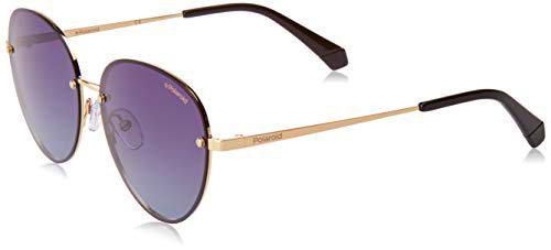 Polaroid PLD 4090/s Sunglasses, 2F7/WJ Gold Grey, 58 Womens