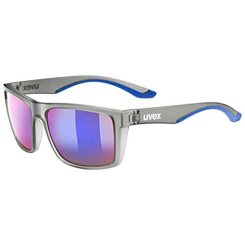 Uvex lgl 50 CV Gafas de Sol, Adultos Unisex, Smoke Mat/Plasma, One Size