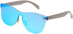 Ocean Eye Gafas de Sol, Azul (Grigio/Celeste), 58 Unisex Adulto