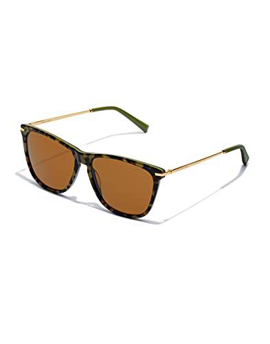 HAWKERS · Gafas de sol ONE CROSSWALK para hombre y mujer · HAVANA GREEN OLIVE