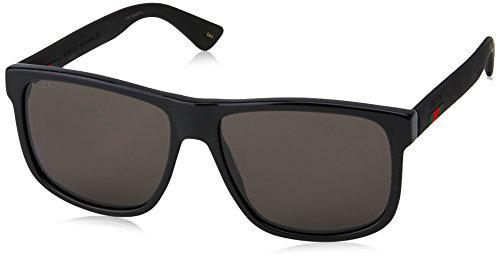 Gucci GG0010S, Gafas de Sol para Hombre, Negro (Black)