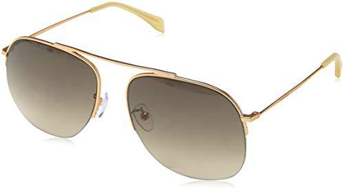 Zadig &amp; Voltaire SZV148-08FY Gafas, Oro Rosa, 57/16/135 Masculino