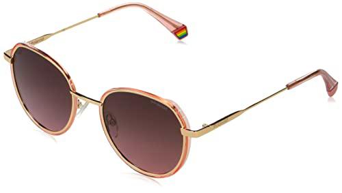 Polaroid PLD 6114/s Sunglasses, Negro (EYR/JR Gold Pink)