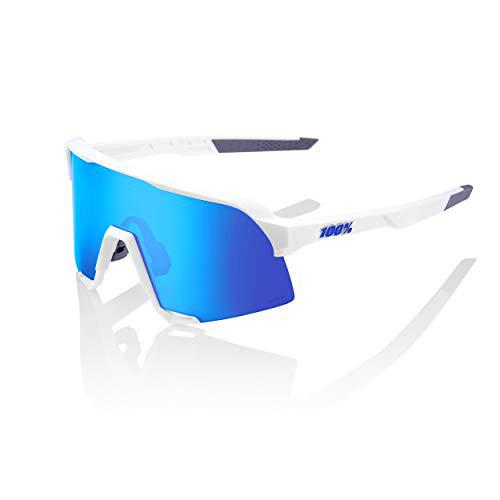 Desconocido S3 - MATTE WHITE - HiPER BLUE MULTILAYER MIRROR LENS