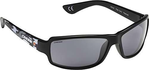 Cressi Ninja Gafas de Sol, Hombre, Gris Camou/Lentes Gris