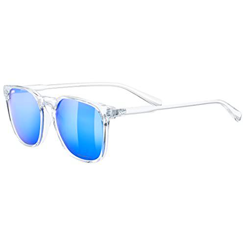 Uvex lgl 49 P Gafas de Sol, Adultos Unisex, Clear/Blue, One Size